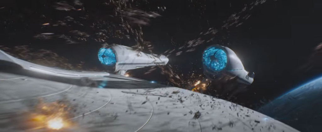 Screen capture from Star Trek Beyond trailer on YouTube