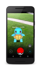 Squirtle encounter screen